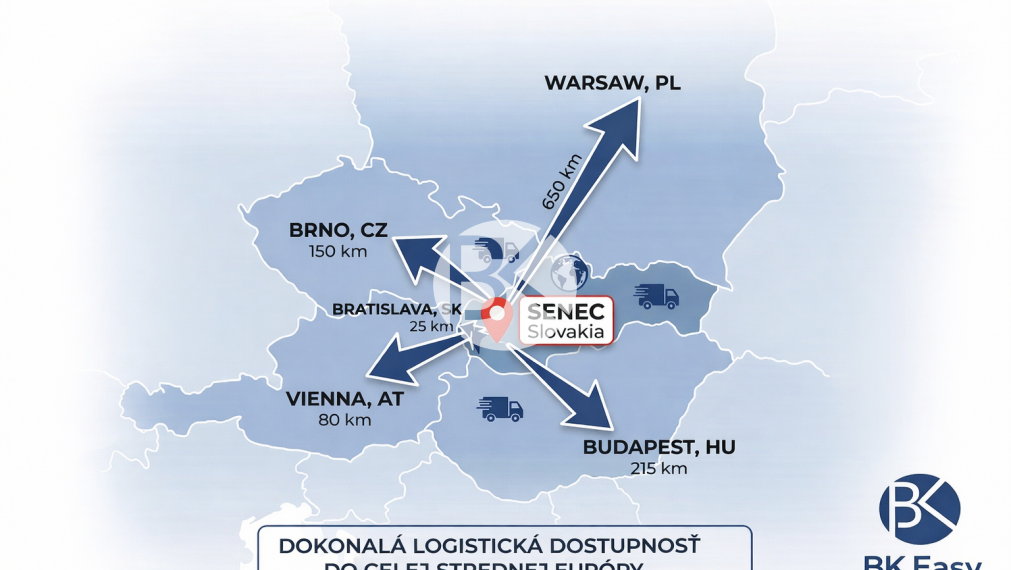 Moderná kancelárska budova | 1 065 m² | Parkovanie